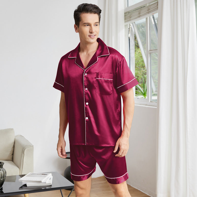 Mens Short Sleeve Pajama