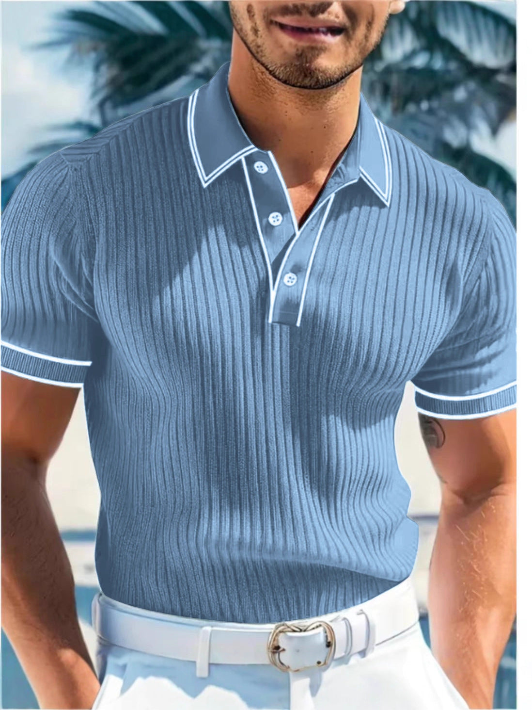 Mens Short Sleeve Polo Shirt