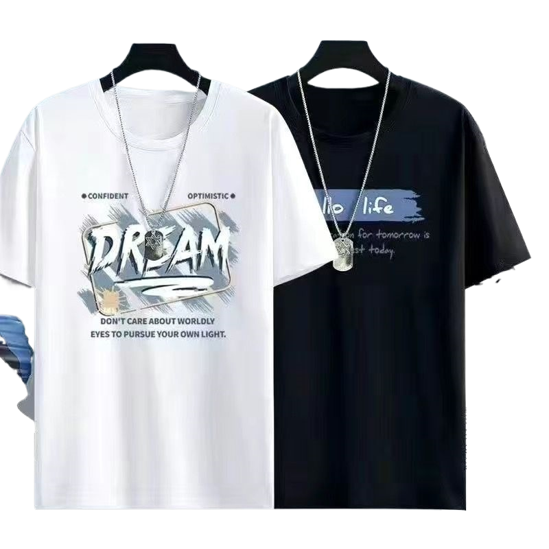 Mens Short Sleeve T-Shirt Casual Summer Fashion