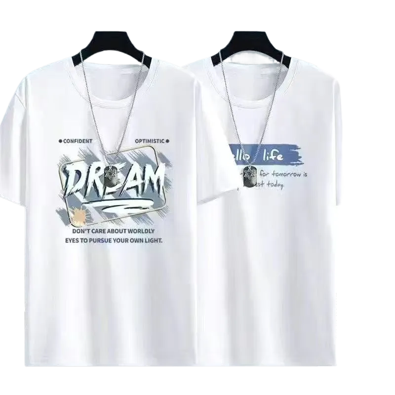 Mens Short Sleeve T-Shirt Casual Summer Fashion