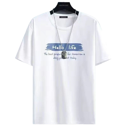 Mens Short Sleeve T-Shirt Casual Summer Fashion