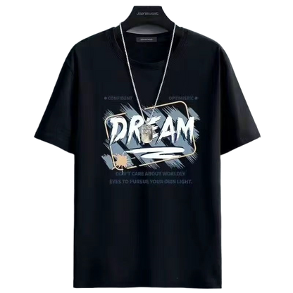 Mens Short Sleeve T-Shirt Casual Summer Fashion