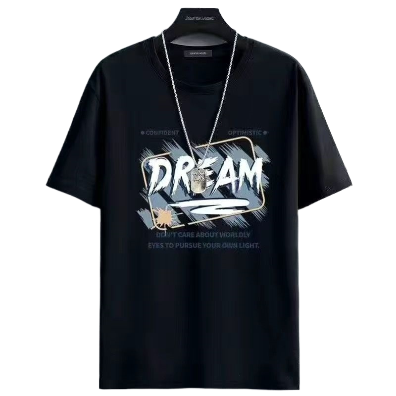 Mens Short Sleeve T-Shirt Casual Summer Fashion