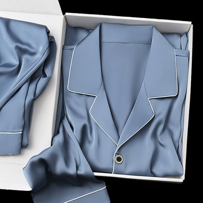 Mens Silk Pajama Set