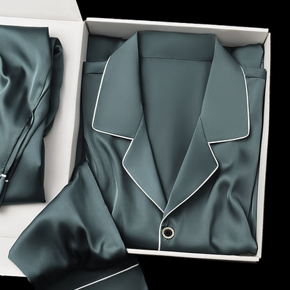 Mens Silk Pajama Set