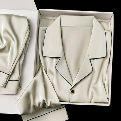 Mens Silk Pajama Set
