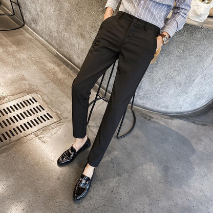Mens Slim Fit Dress Pants