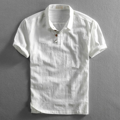 Mens Slim Fit Linen Shirt