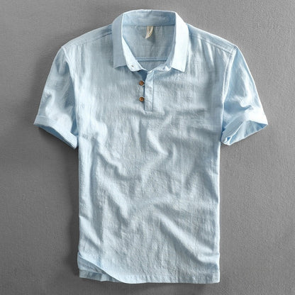 Mens Slim Fit Linen Shirt