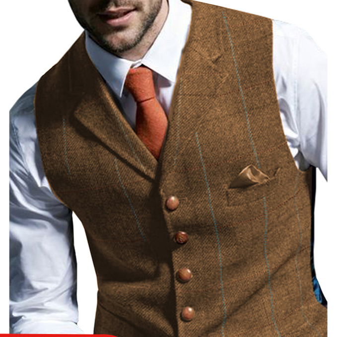 Mens Slim Fit Vest for Formal and Casual Wear