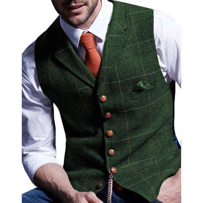Mens Slim Fit Vest for Formal and Casual Wear
