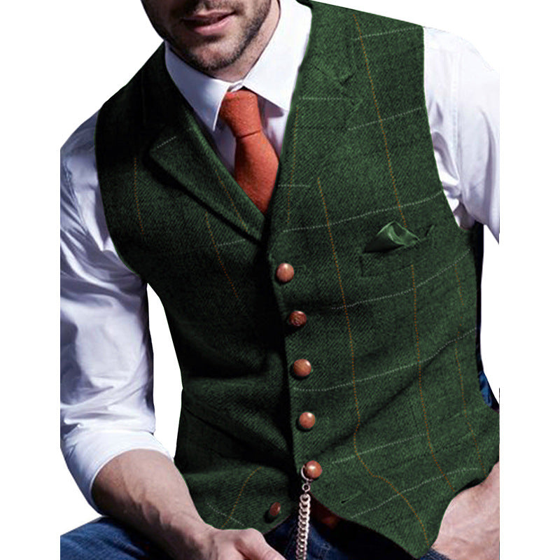 Mens Slim Fit Vest for Formal and Casual Wear