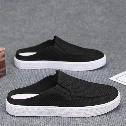 Mens Slip-On Canvas Sneakers