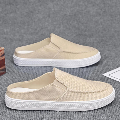 Mens Slip-On Canvas Sneakers