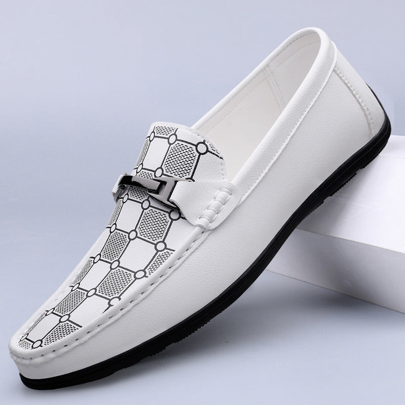 Mens Slip-On Casual Leather Shoes