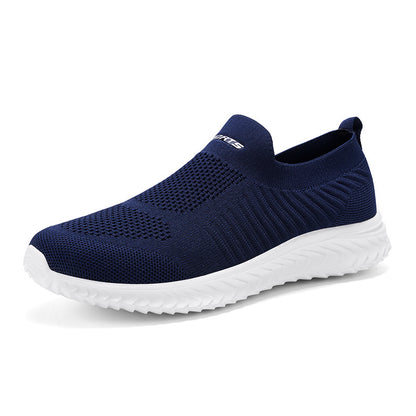 Mens Slip-On Flyknit Sports Shoes