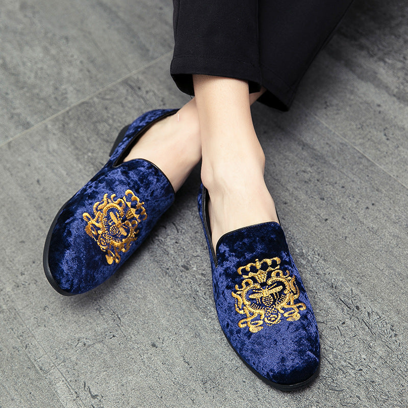 Mens Slip-On Leather Casual Shoes