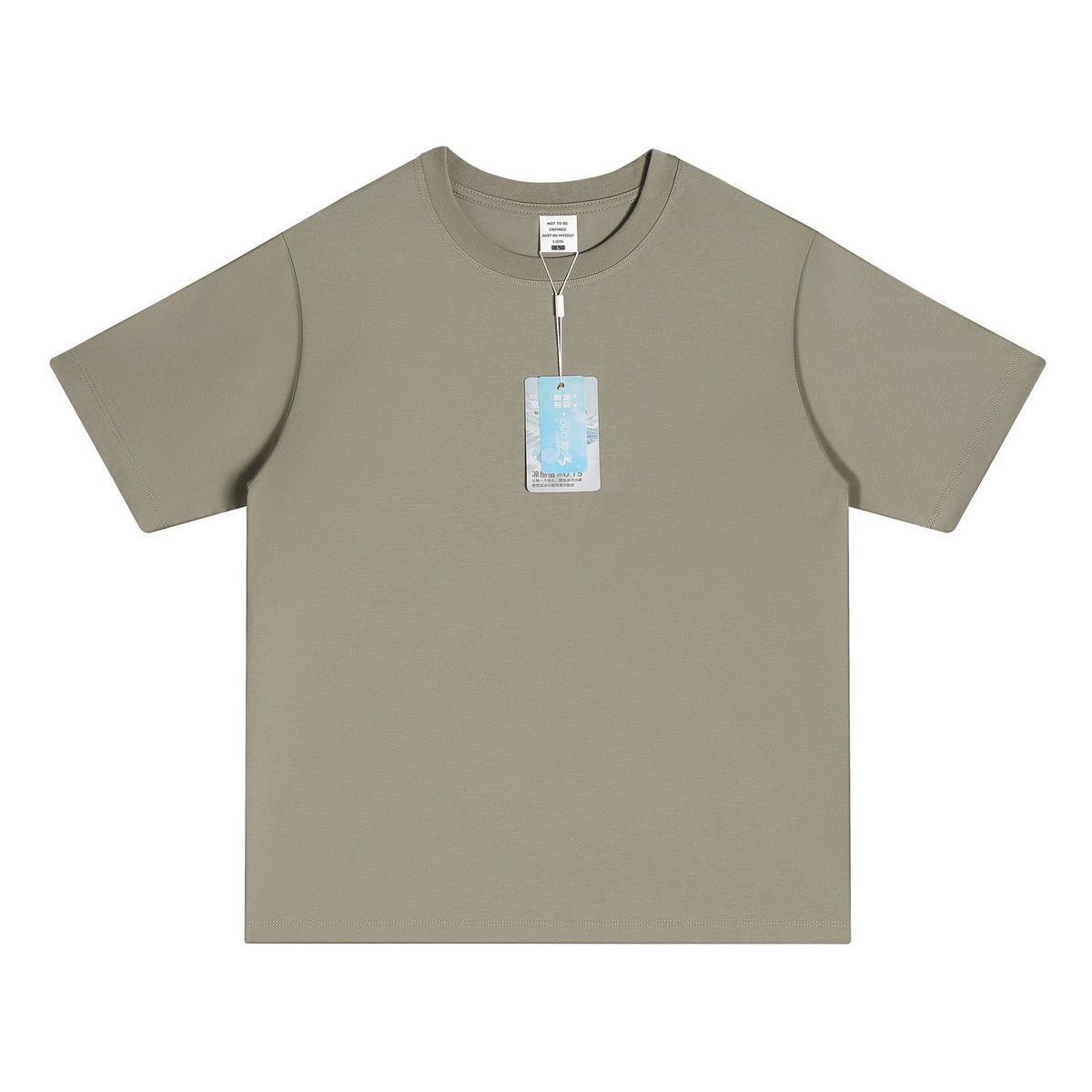 Mens Solid Color Sorona Short Sleeve T-Shirt