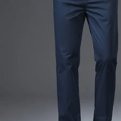 Mens Straight Fit Summer Casual Pants