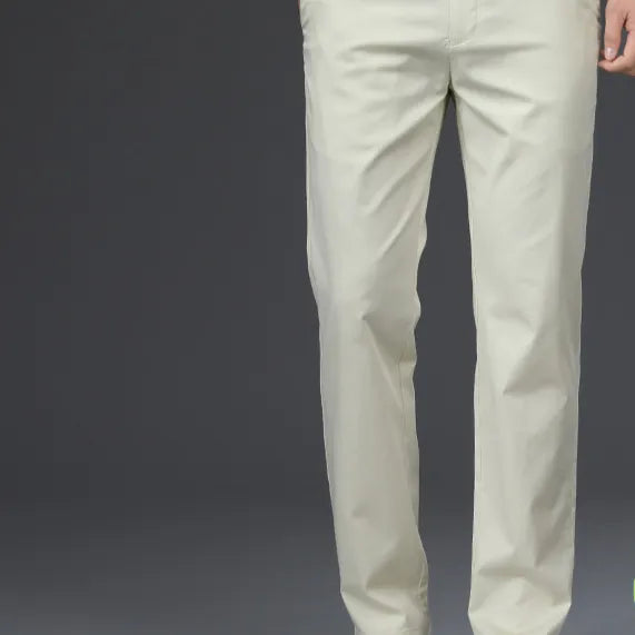 Mens Straight Fit Summer Casual Pants