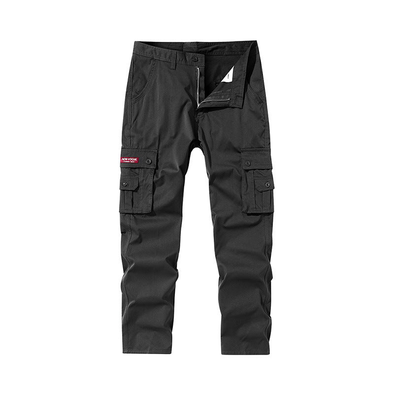 Mens Straight Leg Cargo Pants