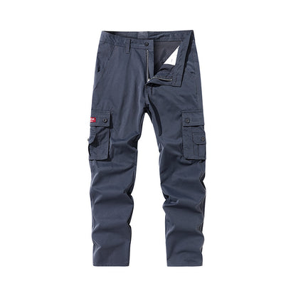 Mens Straight Leg Cargo Pants