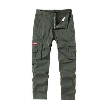 Mens Straight Leg Cargo Pants