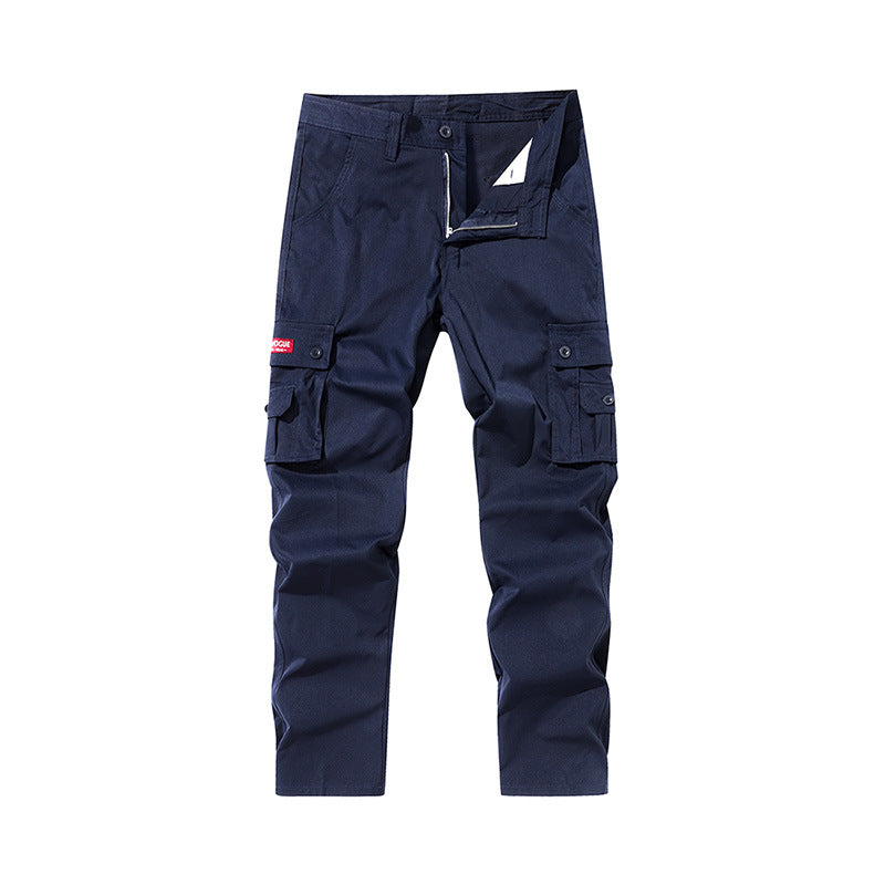 Mens Straight Leg Cargo Pants