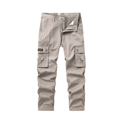 Mens Straight Leg Cargo Pants