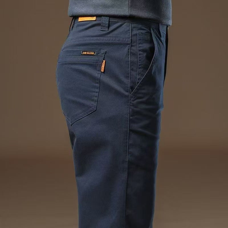 Mens Straight Leg Casual Pants
