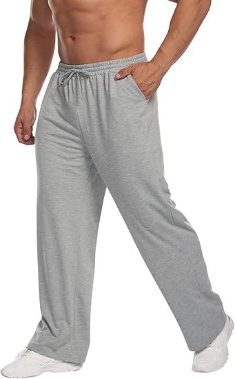 Mens Straight Leg Casual Sweatpants