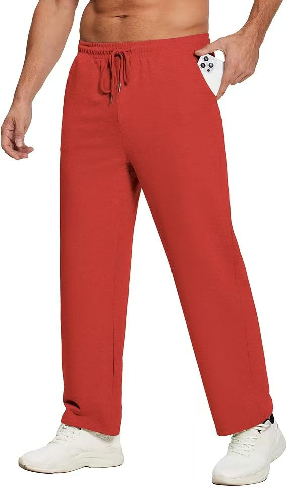 Mens Straight Leg Casual Sweatpants