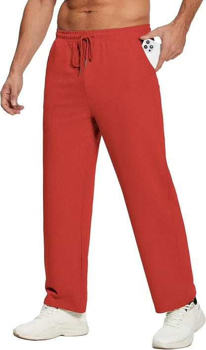 Mens Straight Leg Casual Sweatpants