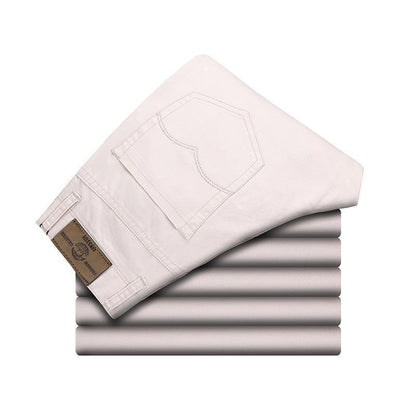 Mens Straight Leg Cotton Chinos
