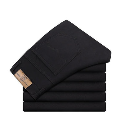 Mens Straight Leg Cotton Chinos