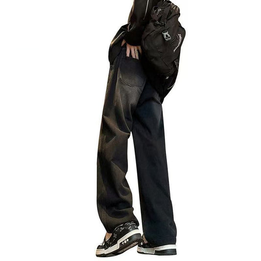Mens Straight Leg Denim Pants