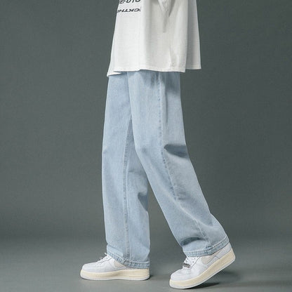 Mens Straight Leg Denim Pants