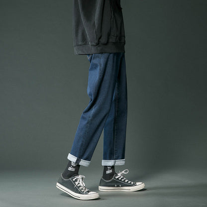 Mens Straight Leg Denim Pants