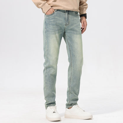 Mens Straight Leg Denim Pants