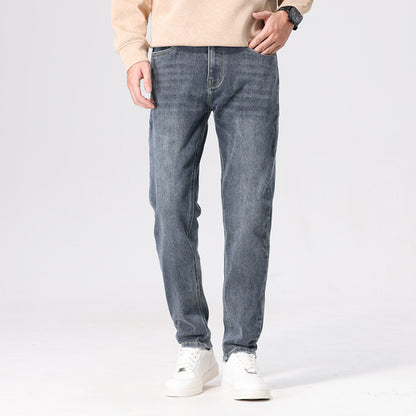 Mens Straight Leg Denim Pants