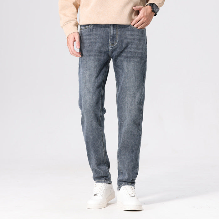 Mens Straight Leg Denim Pants