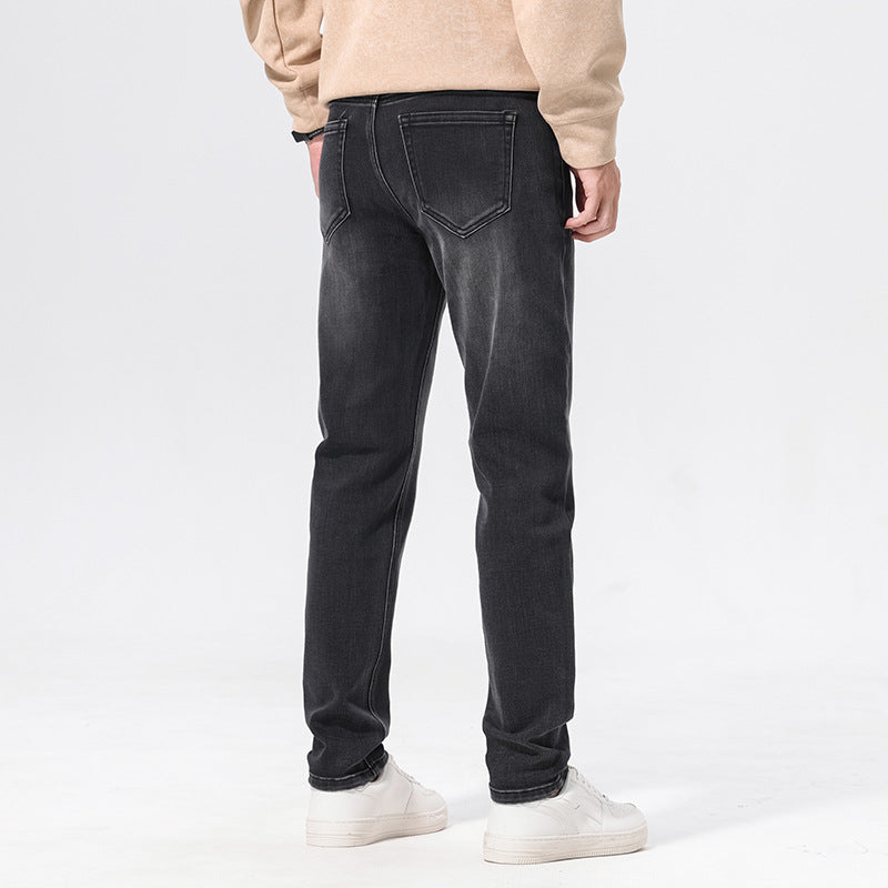 Mens Straight Leg Denim Pants