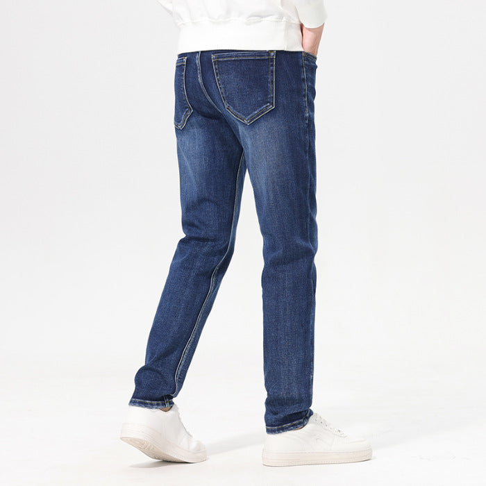 Mens Straight Leg Denim Pants