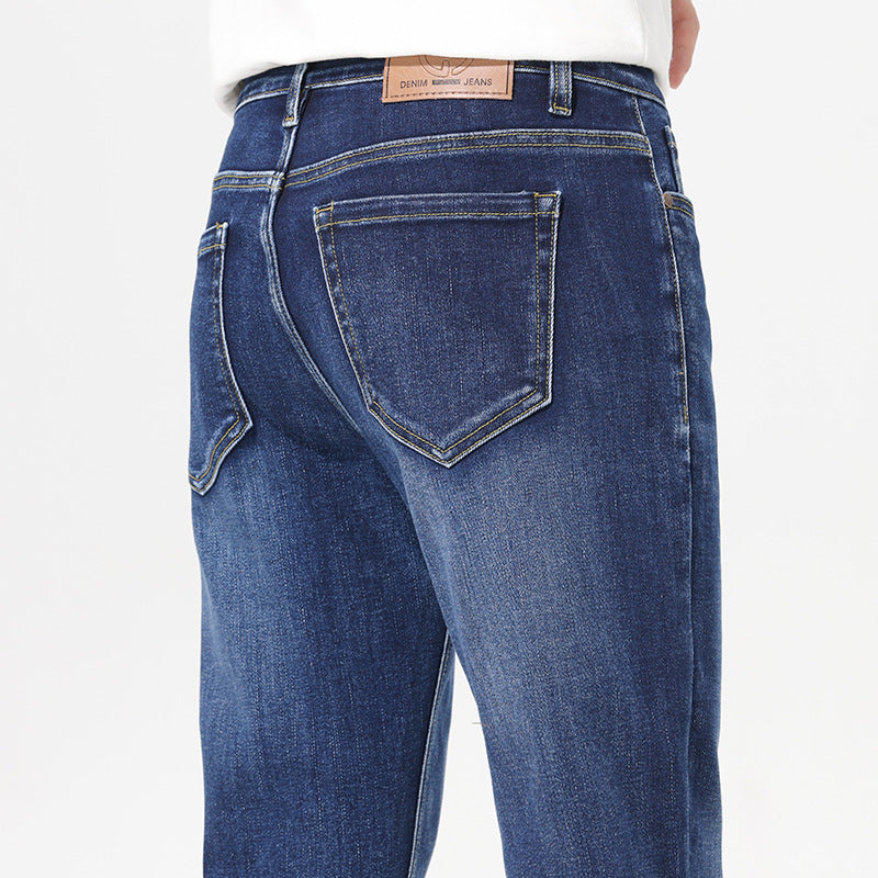 Mens Straight Leg Denim Pants