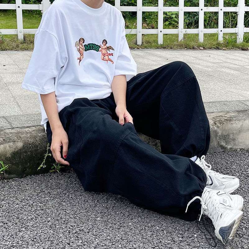 Mens Streetwear Casual Cargo Pants