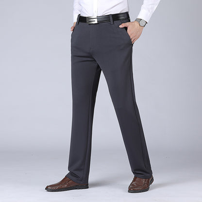 Mens Stretch Business Casual Trousers