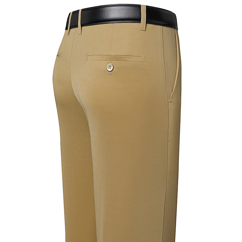 Mens Stretch Business Casual Trousers