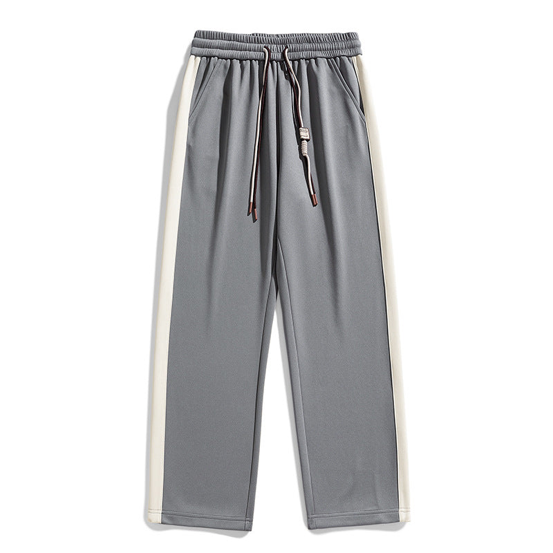 Mens Striped Casual Sweatpants