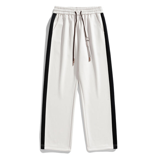 Mens Striped Casual Sweatpants
