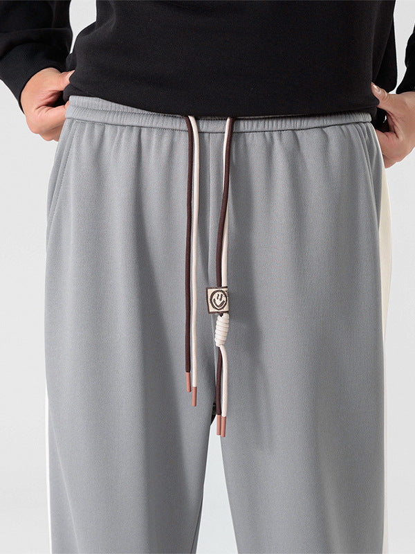 Mens Striped Casual Sweatpants